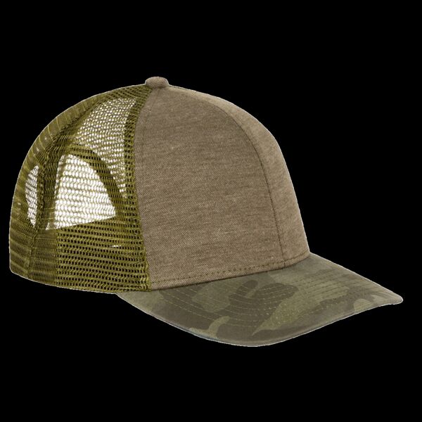 Polyester Pique Knit Trucker Hat Thumbnail