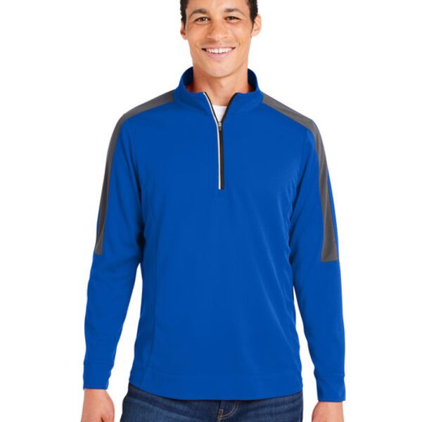 Men's Market Snag Protect Mesh Colorblock Quarter-Zip Thumbnail