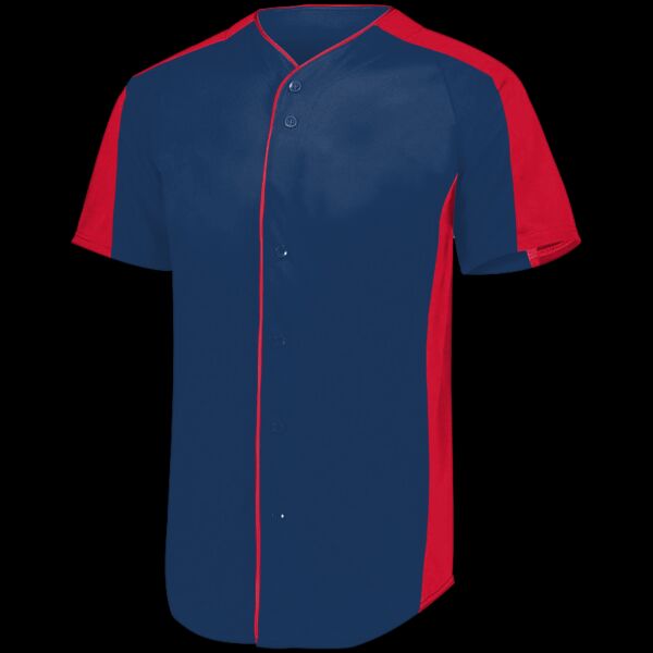 Full-Button Baseball Jersey Thumbnail