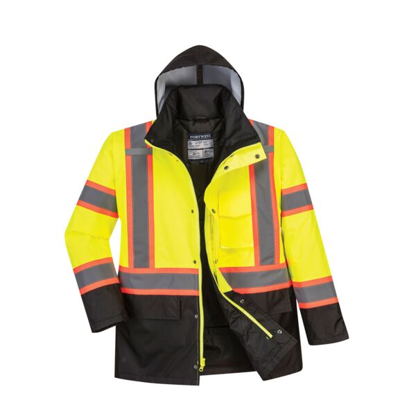 Hi-Vis Contrast Tape Traffic Jacket Thumbnail