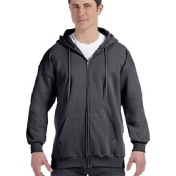 Adult 9.7 oz. Ultimate Cotton® 90/10 Full-Zip Hood Thumbnail