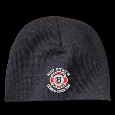 Fire Rescue No Cuff Knit Beanie Thumbnail
