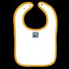 Infant Contrast Trim Terry Bib Thumbnail